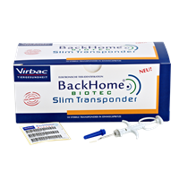 Virbac - Backhome Biotec Slim Transponder für Tiere